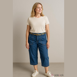 Gloria Vanderbilt Size 18W Skimmers Jean Capris NWT